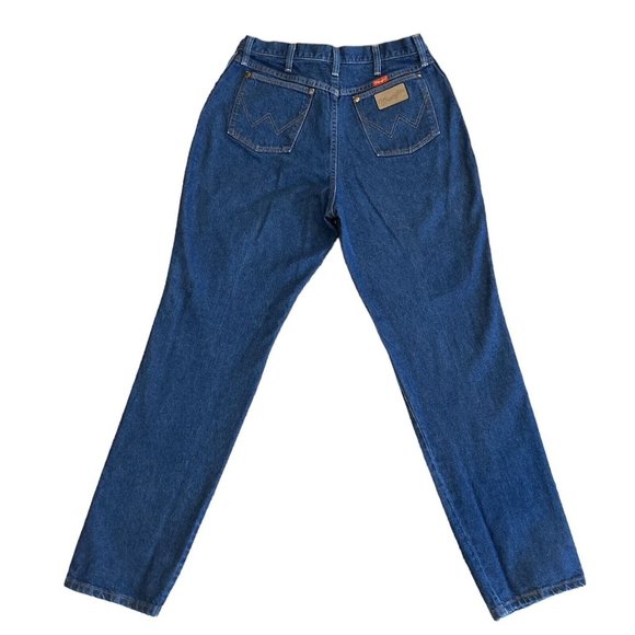 VTG Women’s Wrangler Jeans 12MWZ Medium Wash Blue Jeans Size 30x34 - Picture 2 of 5